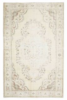 Vintage Beige Area Rug - Thumbnail