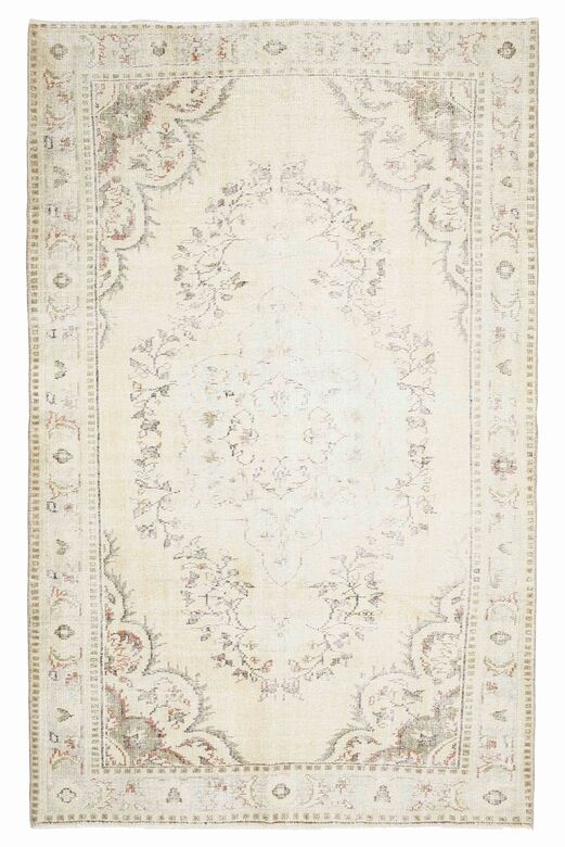 Vintage Beige Area Rug