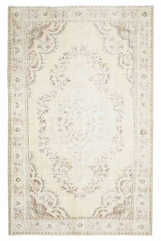 Vintage Beige Area Rug