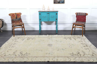 Neutral Vintage Anatolian Area Rug - Thumbnail