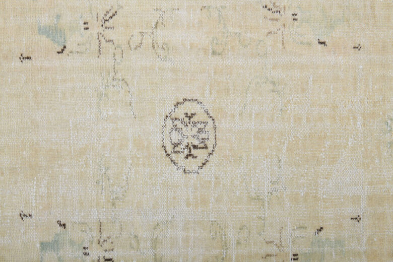 Neutral Vintage Anatolian Area Rug