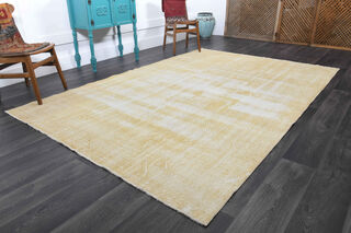 Vintage Oushak Solid Area Rug - Thumbnail