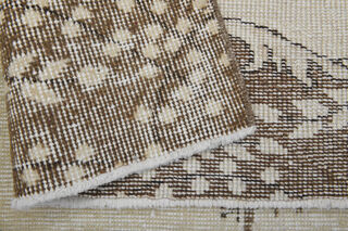 Neutral Beige Vintage Area Anatolian Rug - Thumbnail