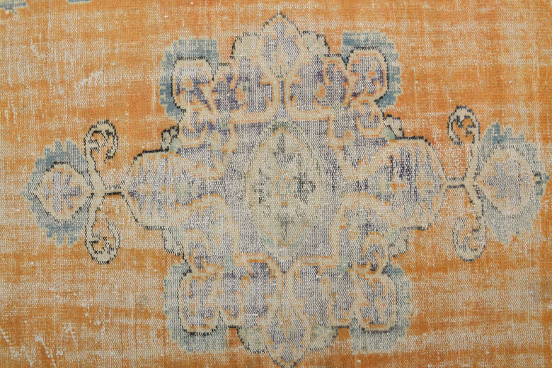 Oriental Orange Vintage Area Rug