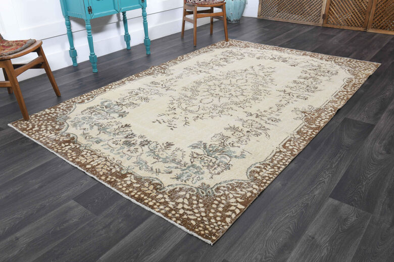 Vintage Oushak Area Rug