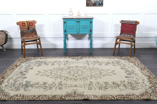 Vintage Oushak Area Rug - Thumbnail