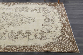 Vintage Oushak Area Rug - Thumbnail