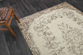 Vintage Oushak Area Rug - Thumbnail