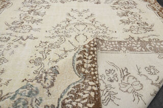 Vintage Oushak Area Rug - Thumbnail