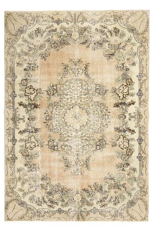 Oriental Oushak Vintage Area Rug