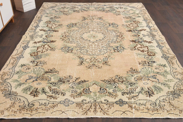 Oriental Oushak Vintage Area Rug