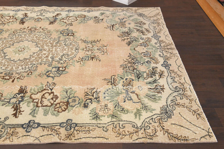 Oriental Oushak Vintage Area Rug