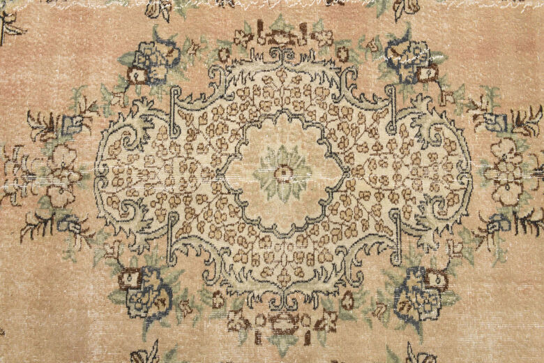 Oriental Oushak Vintage Area Rug