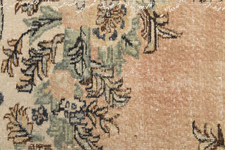 Oriental Oushak Vintage Area Rug - Thumbnail