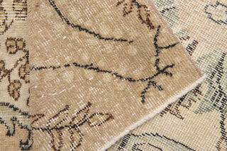 Oriental Oushak Vintage Area Rug - Thumbnail