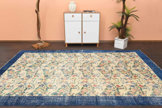 Vintage Oushak Area Rug - Thumbnail