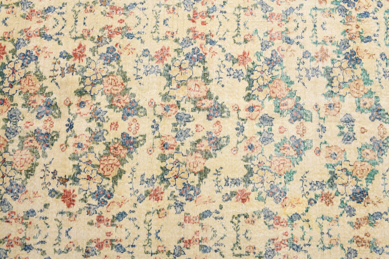 Vintage Oushak Hereke Area Rug