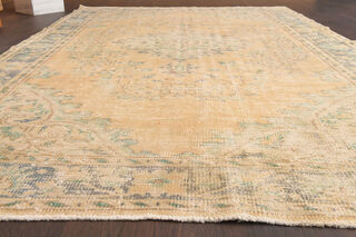 Oriental Vintage Oushak Area Rug - Thumbnail