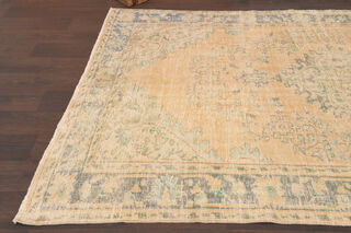 Oriental Vintage Oushak Area Rug - Thumbnail