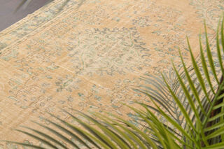 Oriental Vintage Oushak Area Rug - Thumbnail