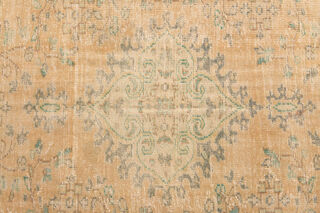 Oriental Vintage Oushak Area Rug - Thumbnail