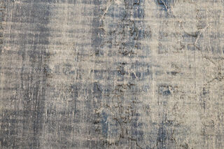 Blue Turkish Anatolian Vintage Area Rug - Thumbnail