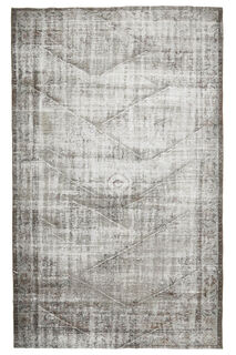 Antique Vintage Anatolian Floral Area Rug - Thumbnail