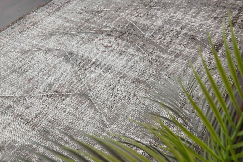 Antique Vintage Anatolian Floral Area Rug