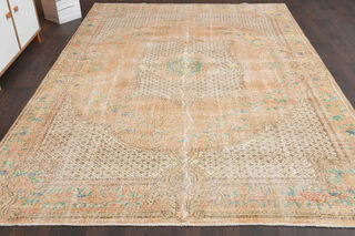 1960s Vintage Large Area Rug - Thumbnail