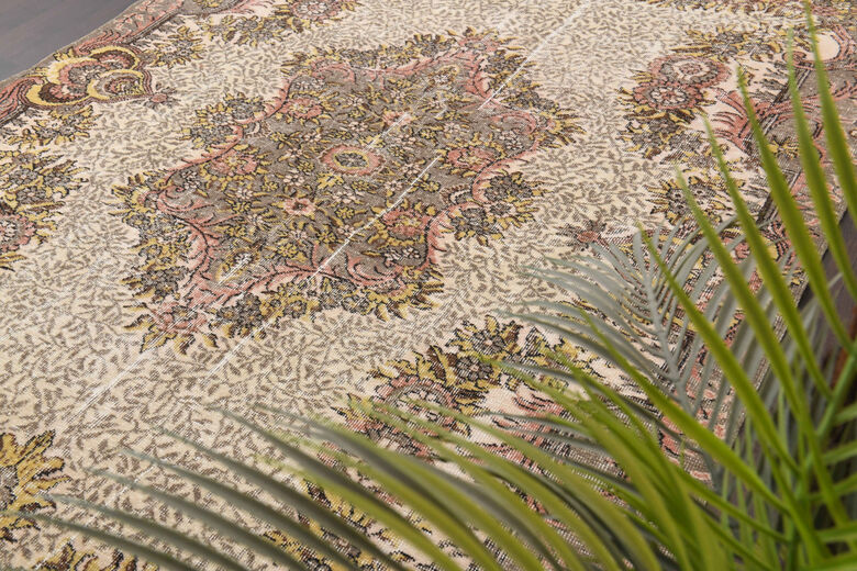 Secret Ottoman Gardens - Vintage Area Anatolian Rugs
