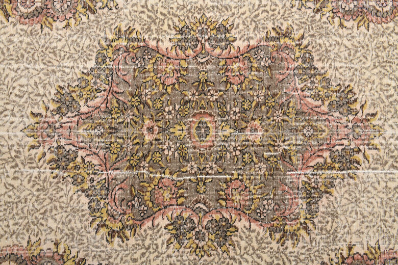 Secret Ottoman Gardens - Vintage Area Anatolian Rugs