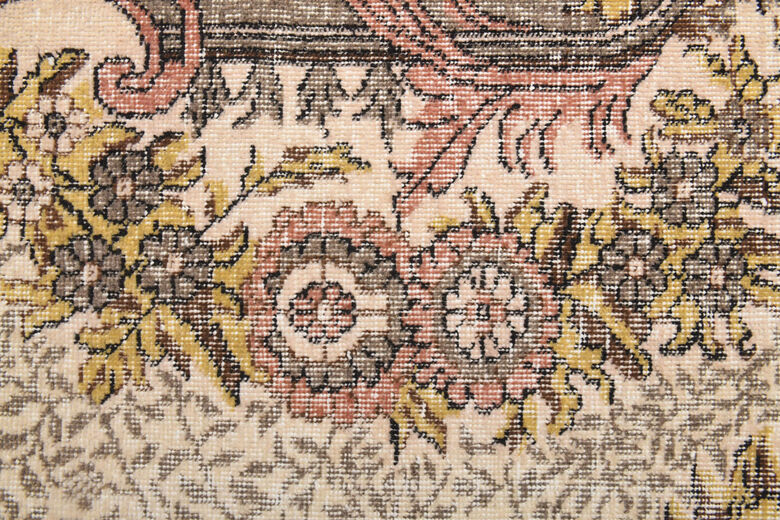 Secret Ottoman Gardens - Vintage Area Anatolian Rugs