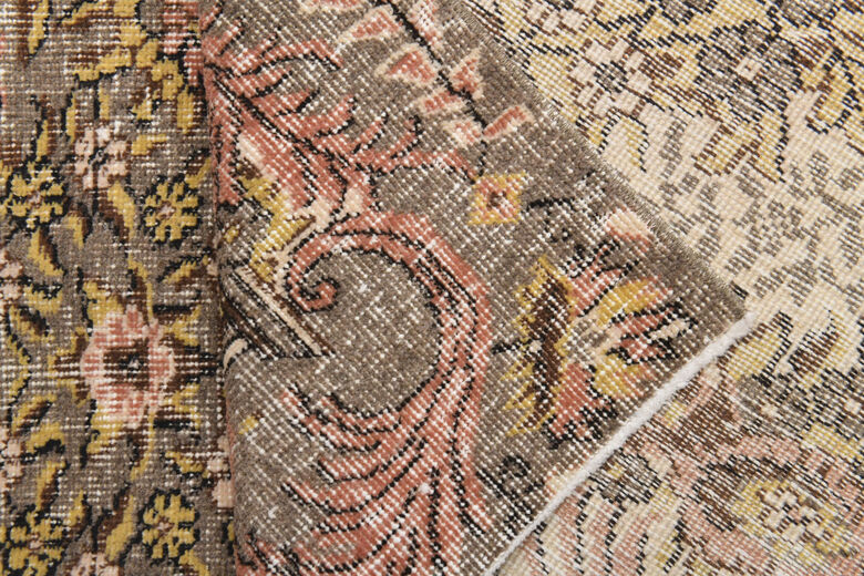 Secret Ottoman Gardens - Vintage Area Anatolian Rugs