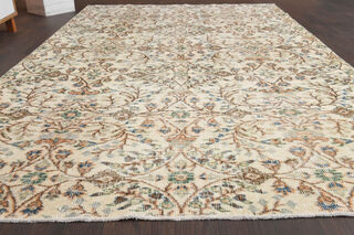 5x8 Vintage Turkish Area Rug - Thumbnail