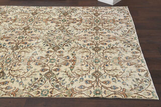 5x8 Vintage Turkish Area Rug - Thumbnail