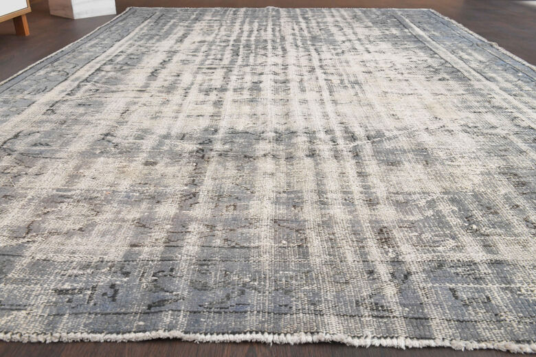 Vintage Distressed Area Rug