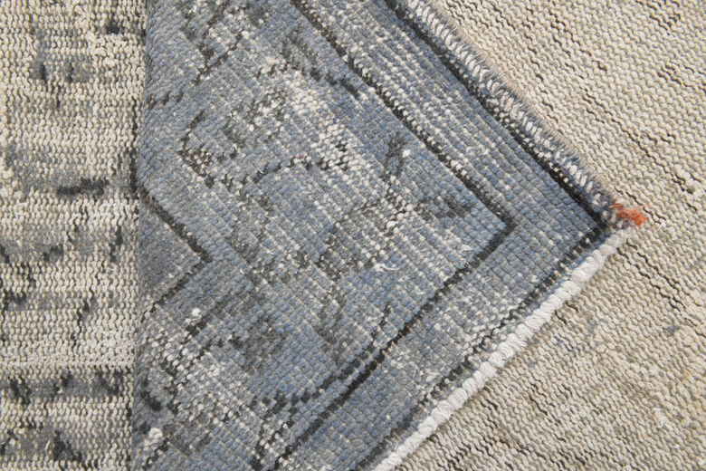 Vintage Anatolian Distressed Area Rug