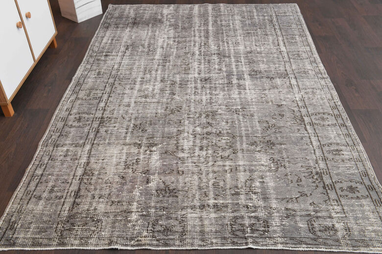 Vintage Anatolian Distressed Area Rug
