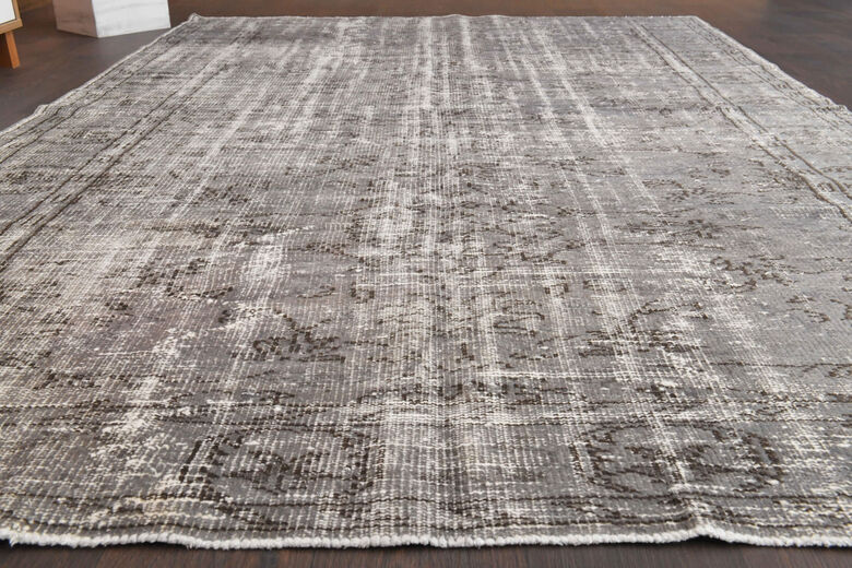 Vintage Anatolian Distressed Area Rug