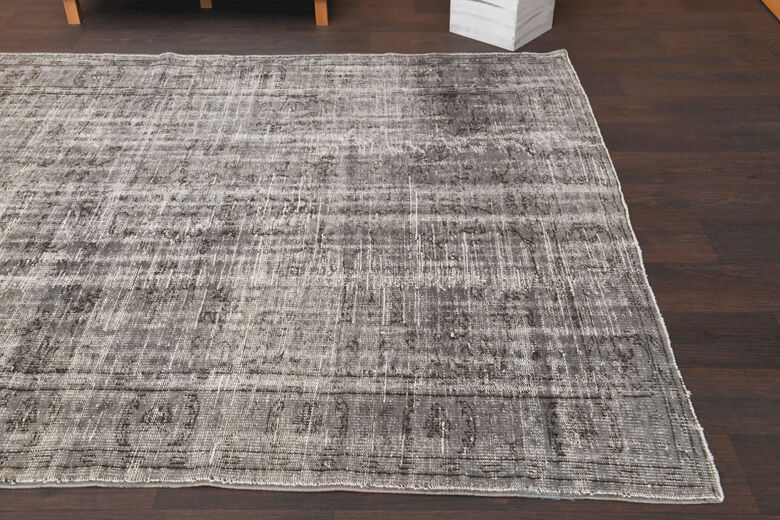 Vintage Anatolian Distressed Area Rug