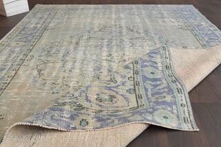 Vintage Oriental Area Rug - 1960s - - Thumbnail