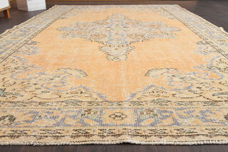 Vintage Oriental Oushak Rug - Thumbnail