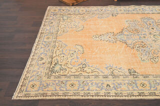 Vintage Oriental Oushak Rug - Thumbnail