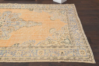 Vintage Oriental Oushak Rug - Thumbnail