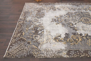 Distressed Oriental Vintage Area Rug - Thumbnail