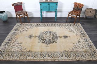 Mid 20th Century Antique Wool Rug - Thumbnail