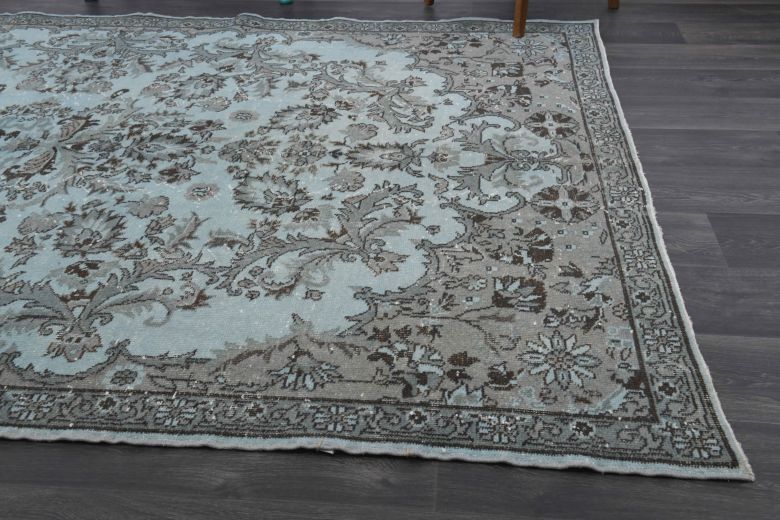 Oriental Blue Turkish Area Rug