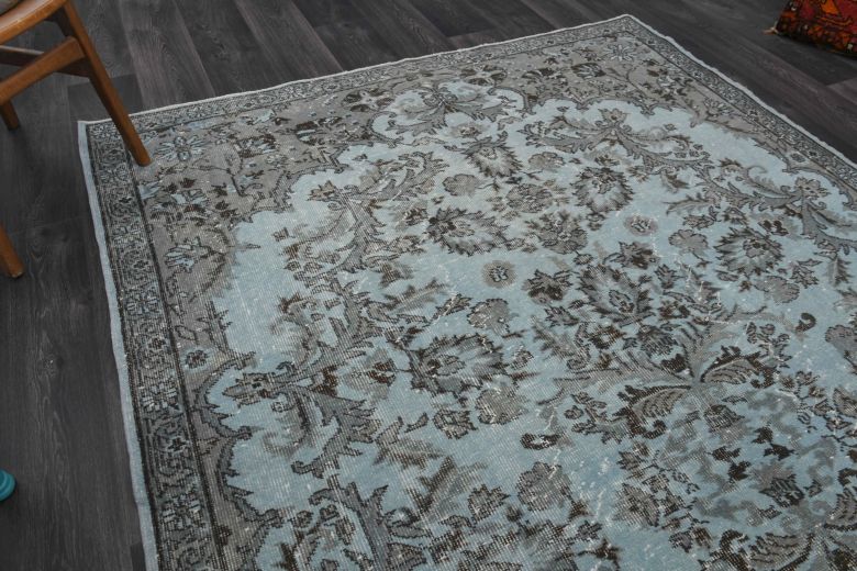 Oriental Blue Turkish Anatolian Area Rug