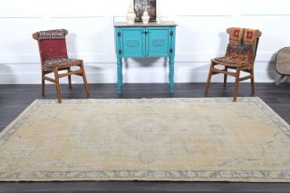 Faded Colored - Vintage Area Rug - Thumbnail