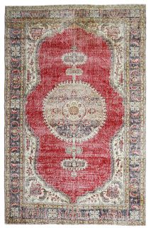 Oriental Vintage Area Rug - Thumbnail